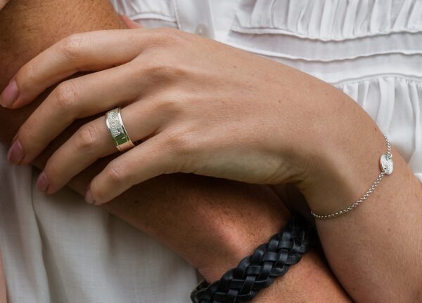 armband vingerafdruk trouwringen
